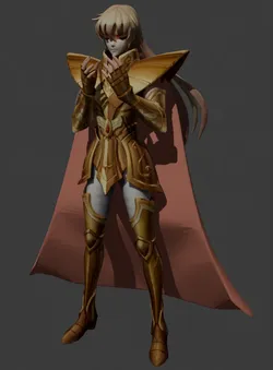 Shaka de Virgo - Saint Seiya 3D Print Model in Figurines 605878