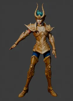 Shura de Capricornio 3D Print Model in Figurines 605925