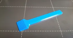 Spatula for mixing dual component epoxy
