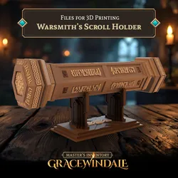 Warsmith Scroll Holder 3D Print Model in Game Accessories 586468