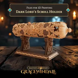 Dark Lords Scroll Holder 3D Print Model in Game Accessories 587482