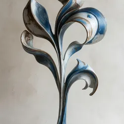 decorative floral figure home