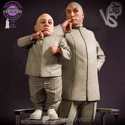 Evil Dr and mini Evil Dr