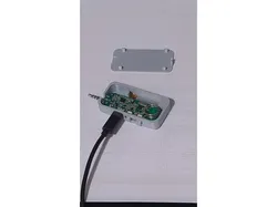 Hugel microphone box for square batery