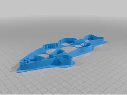 Largemouth Bass Cookie Cutter v2