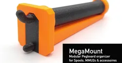 MegaMount - Modular Pegboard organizer for Spools, MMU2s & accessoires