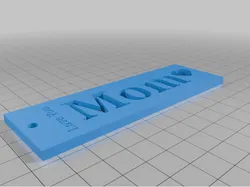 Mom Keychain