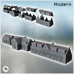 Other STL Download - Set of three large modern buildings (Zwateweg, Netherlands)by Hartolia Miniatures
