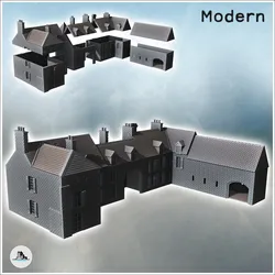 Props & Terrain STL تنزيل - قصر بريكور مانور (سانت ماري دو مونت، نورماندي، فرنسا) (6) - Hartolia Miniatures