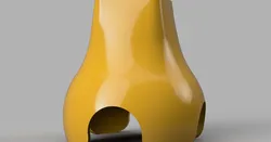 Squash ball foot for 3D printers