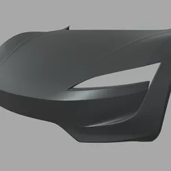 Tesla Roadster 2020 front bumper