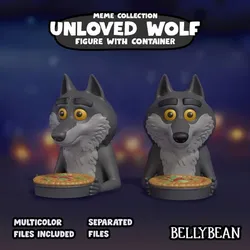 Unloved Wolf Container