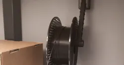 Upside down spool holder mount(for Ikea Lack)