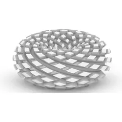 Aether Spiral Torus | Rodin Coil Torus STL File 160mm x 63mm Diameter Coil | Magnetic Generator | iToroid Vortex  Generator 2 x 12 TURNS