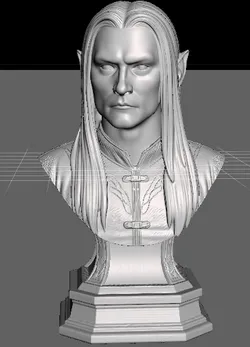 Annatar the "Lord of the Rings" Bust Lord Of The Rings LOTR ESDLA