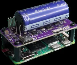 AQEX Stubborn Balance Zero - Hybrid Supercapacitor UPS for Raspberry Pi Zero
