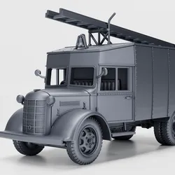 Austin K2 Auxiliary Fire Service Truck (UK, WW2)