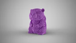 Beaver Mascot 3D Print Model in Toys 641739