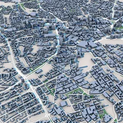 Birmingham City United Kingdom Map