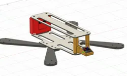 BN-220 GPS Mount for FPV Drone | Fusion 360 Design