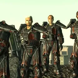 BOS Outcast PA squad from Fallout