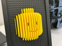Brick inspired Head art - Free 3D Print Model