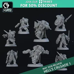 Cyber Forge Miniatures - 2026 - May - Hell's Crusade