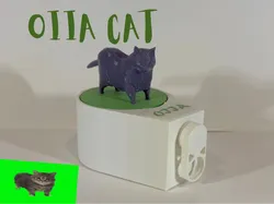 Ethel the OIIA Cat: Crank Powered Chaos Machine - Free 3D Print Model
