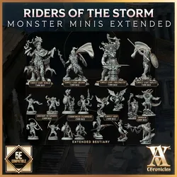 Extended Monster Miniatures - Riders of the Storm