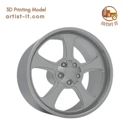 FOOSE GENUINE WHEEL 3D PRINT MODEL 3D Print Model in Automotive 628286