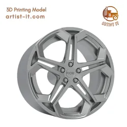 FOOSE IMPALA WHEEL 3D PRINT MODEL 3D Print Model in Automotive 628290