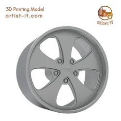 FOOSE INJECTOR WHEEL 3D PRINT MODEL 3D Print Model in Automotive 628293