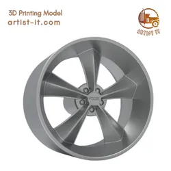 FOOSE LEGEND WHEEL 3D PRINT MODEL 3D Print Model in Automotive 628295