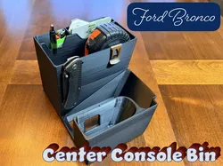 Ford Bronco Center Console Bin - Free 3D Print Model