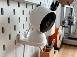 Google Nest Cam Indoor (2nd Gen) Skadis Mount  - Free 3D Print Model