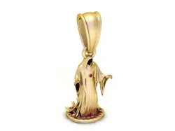 Grim Reaper Pendant 3D Printable Model 3D Print Model in Pendants 642403