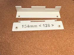 IKEA Handles Drilling Aid for 128mm Axis  - Free 3D Print Model