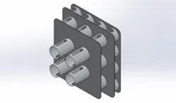 Impact-Absorbing Aluminum Structure