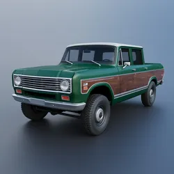 International Wagonmaster 1974 3D Print Model in Automotive 642394