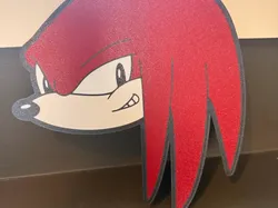 Knuckles Giant Head - Free 3D Print Model