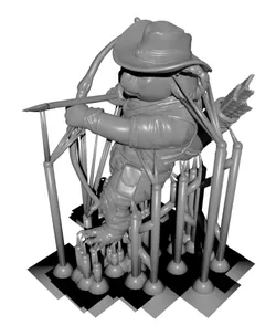 Koala-folk Ranger - Tabletop Miniature (Pre-Supported)