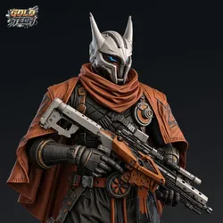 Kober - Cyberpunk Futuristic Warrior STL