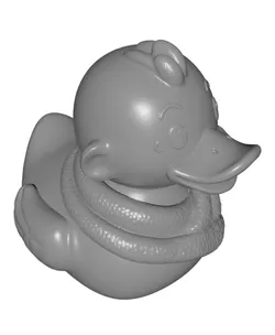 Linus-Inspired Blanket Duck – Collectible Rubber Duck Figure