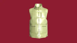 Men Matrix Matte Puffer Vest