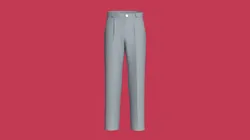 Men Mono Crease Trouser