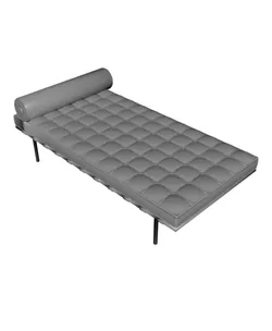 Miniature Replica 1:12 Ludwig Van Der Rohe 03. Barcelona Daybed for Miniature Dollhouse - Vitra - 3