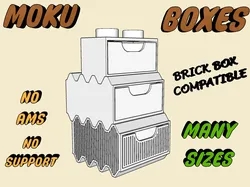 MOKU BOXES - Free 3D Print Model