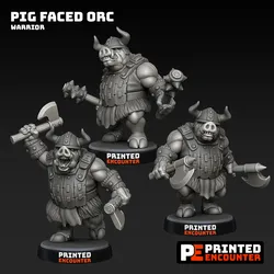 Pig Faced Orc - Warriors