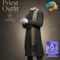 Priest Outfit for Genesis 9