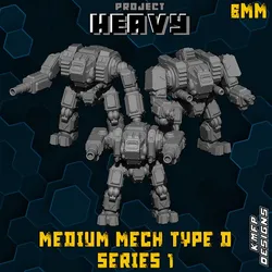 Project HEAVY - SERIES 1 - Medium Mech Type D